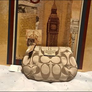 💰Signature Coach Mini Wallet